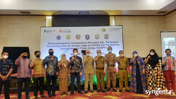 Sygenta Signed Several Agreements with The Regional Government of Indonesia