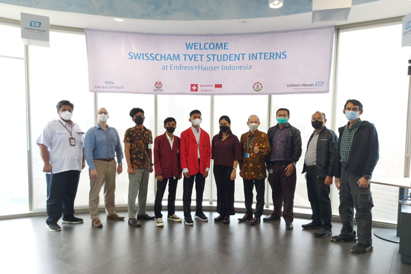 First Batch of SwissCham TVET Internship: Endress+Hauser Interns Welcoming Ceremony